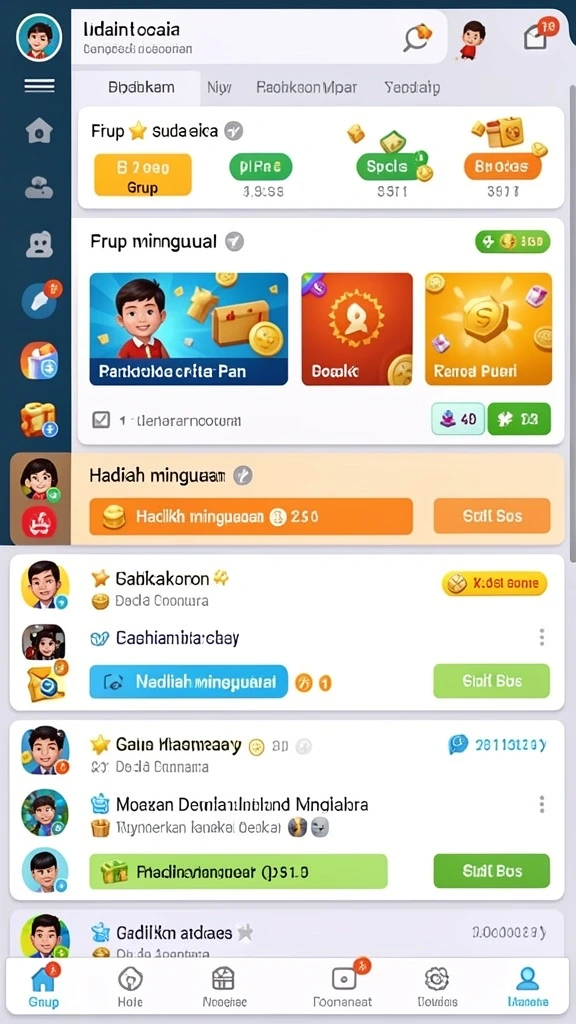 ceritoto - Koleksi karakter yang beragam dan menarik.