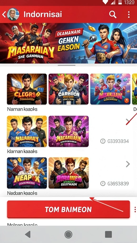 klubimpian - Grafik yang menakjubkan dan mendetail.