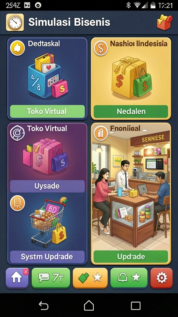 maktoto - Fitur sosial untuk berbagi pencapaian dengan teman.