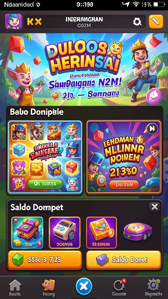 pakbostogel - Tampilan antarmuka yang user-friendly dan menarik.