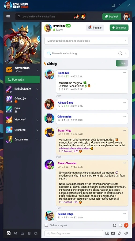 rejekipop - Karakter-karakter unik yang dapat dipilih pemain.