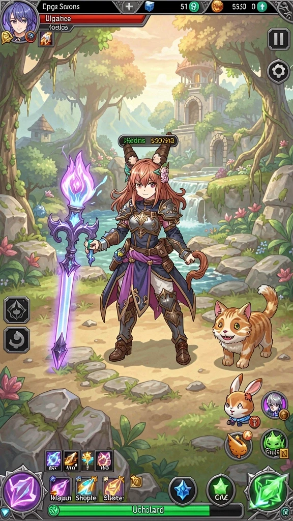 rich7 - Visualisasi level yang menawan dan detail.