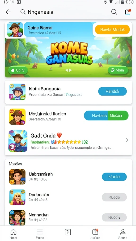 savaya303 - Screenshot ketiga menggambarkan sistem kustomisasi karakter.